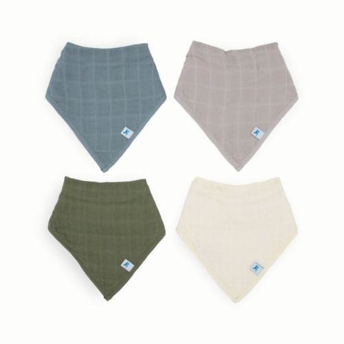 Little Unicorn Cotton Muslin with Fleece Bandana Bib