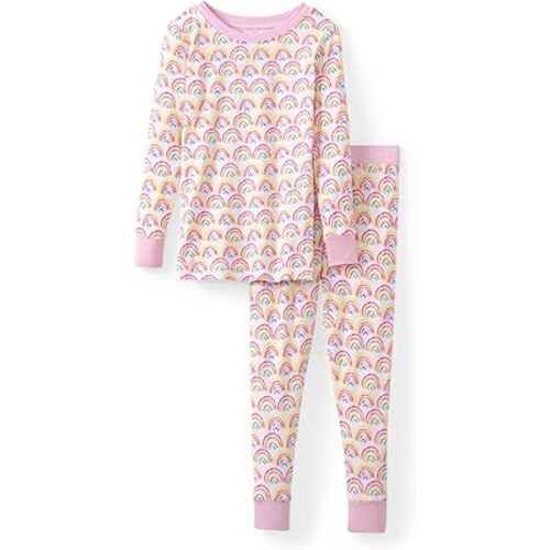 Little Sleepies Two-Piece Pajama Set for Boys & Girls, Soft Viscose from Bamboo Toddler Pajamas for Kids, Family Matching PJs