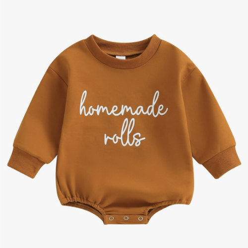 VISGOGO Newborn Infant Baby Boy Girls Oversized Romper Little Dude Sweater Onesie Coming Home Outfit Neutral Clothes