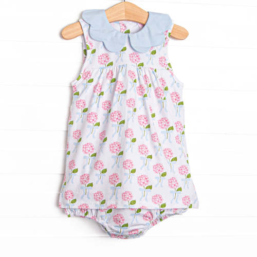 Blue Ribbon Blooms Skirted Bubble, Blue – Stitchy Fish