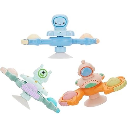 Suction Cup Spinner Toys for 1-3 Years Old Boys and Girls,12-18Months Baby Bath Toys,Toddlers 1st Birthday Sensory Toys Gifts