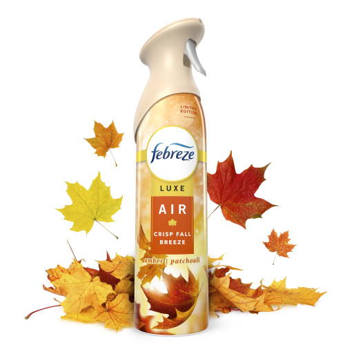 Febreze Air Mist, Odor-Fighting Air Freshener, Crisp Fall Breeze, 8.8 oz. Aerosol Can