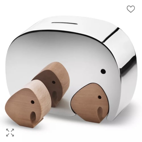 Moneyphant Piggy Bank with Twins
