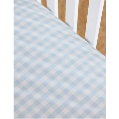 Gingham Crib Sheet | Serena and Lily