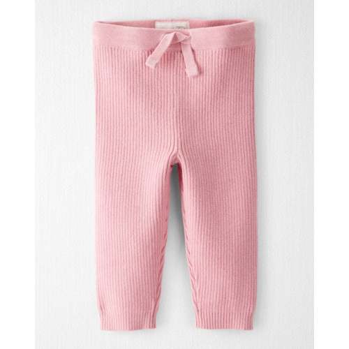 Baby Girl Organic Cotton Sweater Knit Pants  - Little Planet | Carter's