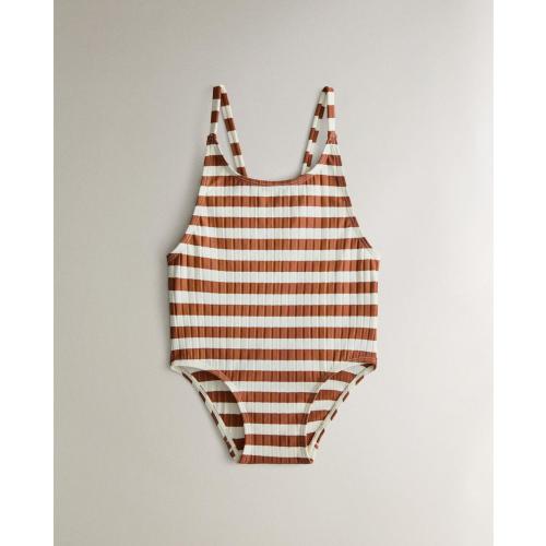 KIDS' STRIPED BEACH SWIMSUIT | Zara Home United States of America