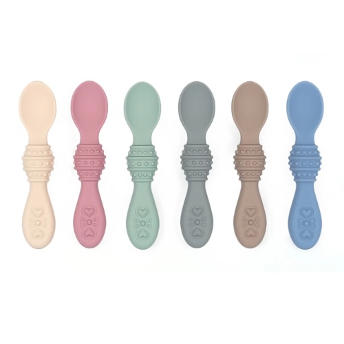 Baby Silicone Spoons | First Stage Infant Spoons