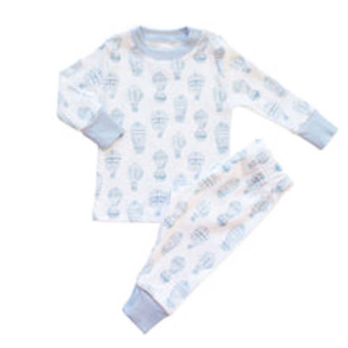 Little Explorer | Baby Long Pajamas (Blue) – Baby Dunn