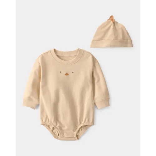 Baby Chick Bubble Romper & Hat Set - Yellow | Carter's