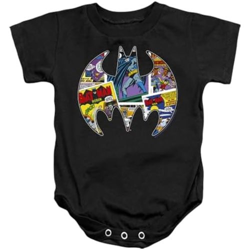 Popfunk Batman Comic Bat Unisex Infant Snap Suit for Baby