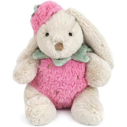 MON AMI Berry Sweet Bunny Plush Toy, 10-Inch Soft Stuffed Animal Gift