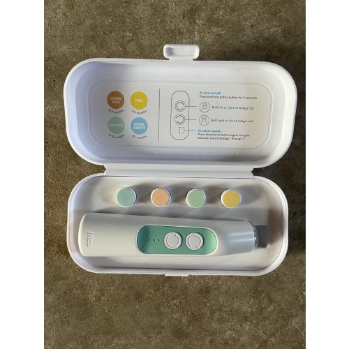 Frida Baby Electric Nail File and Buffer Set for Newborn to Toddler