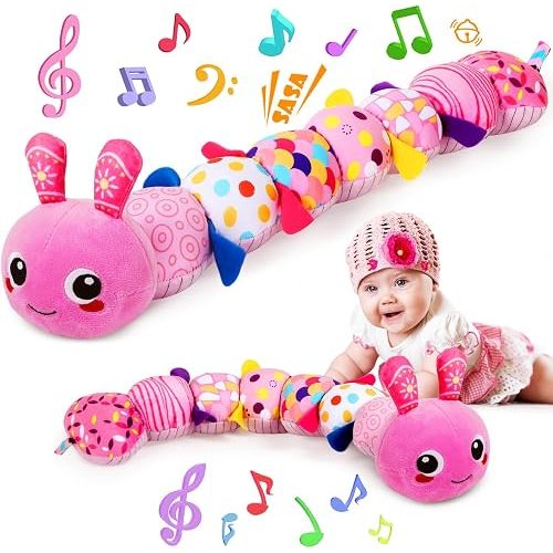 Baby Sensory Caterpillar Toys for 0-6 6-12 Months