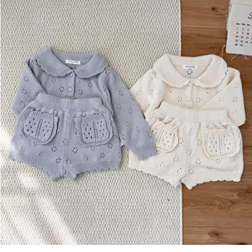 Hollow Out Knit Set - Premium Quality