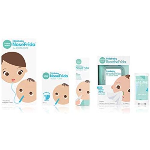 Cold and Flu NoseFrida Bundle- 5 Items by Frida Baby