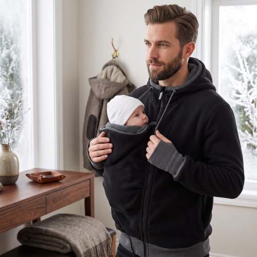 Little Manta Babywearing Kangaroo Hoodie