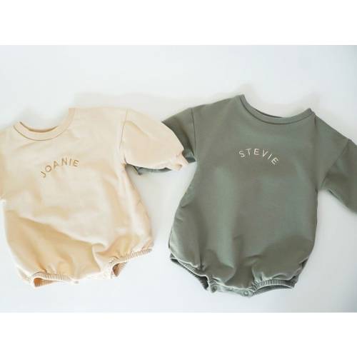 Baby Sweatshirt Romper  Personalized Sweatshirt for Infants  - Etsy