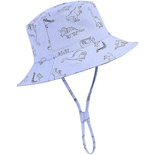 Durio UPF 50+ Beach Baby Sun Hat Sun Protection Cute Wide Brim Summer Baby Boy Bucket Hats Toddler Sun Hats for Girl