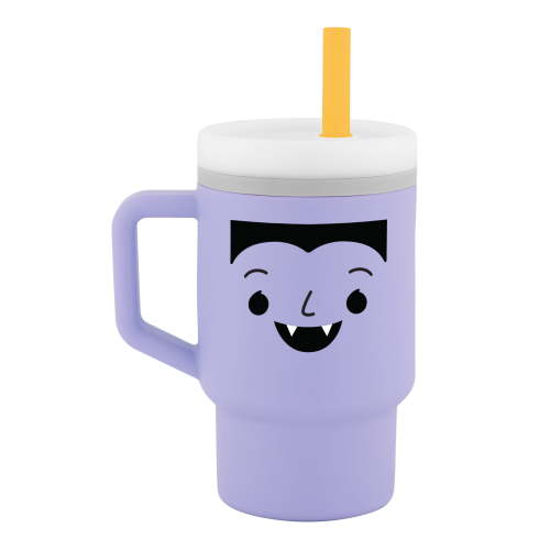 Infantino My 1st Tumbler  Adorable 9oz. Training Cup with Toddler-Friendly Straw and Handle, Dracula