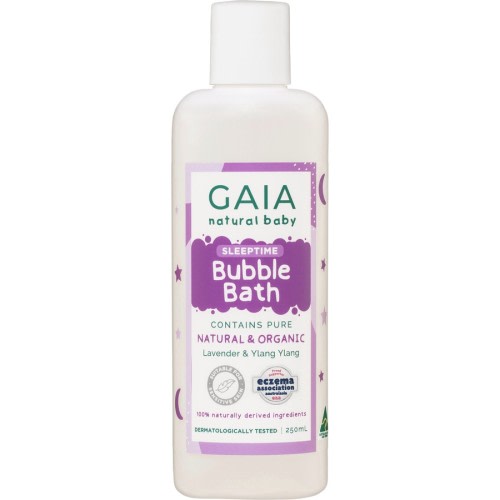 Gaia Natural Baby Bubble Bath Sleeptime 250mL