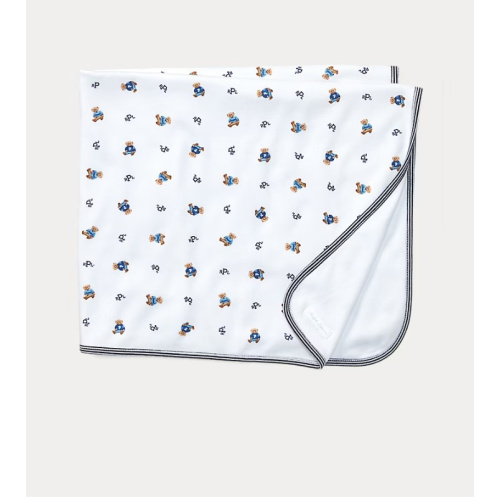 Polo Bear Cotton Blanket