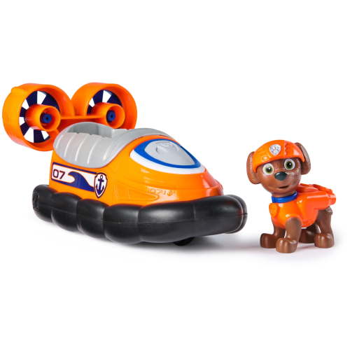 PAW Patrol Hovercraft Vehicle with Collectible Zuma Figure, Sustainably Minded Toys for Kids Ages 3+
