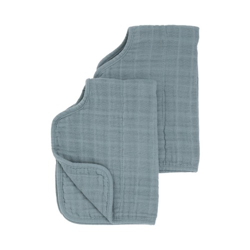 Assorted 2-Pack Cotton Muslin Burp Cloths, One Size