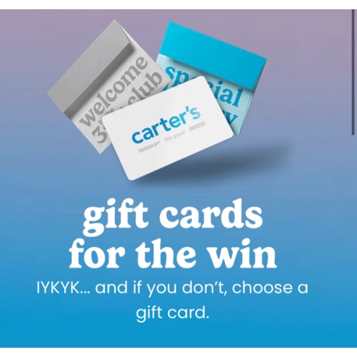 Gift Cards | Carter's | Free Shipping