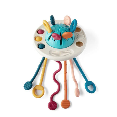 UFO Silicone Pulling Toy