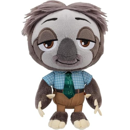 Disney’s Zootopia 2 8” Plush Flash - Stuffed Animal Movie Toys for Kids and Collectors - Suitable for Ages 3+