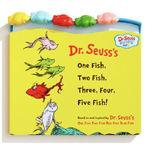 One Fish, Two Fish, Three, Four, Five Fish by Dr. Seuss, Board Book | Barnes & Noble®