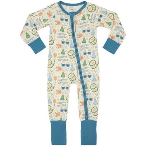 IN MY JAMMERS Bamboo Viscose Baby Zipper Romper Pajamas for Girls & Boys