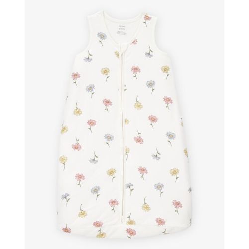 Baby 2-Way Zip Floral PurelySoft Wearable Blanket - Ivory - Carter's | Carter's