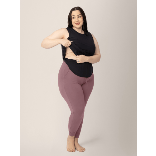 Bamboo Maternity & Nursing Tank | Black - Kindred Bravely