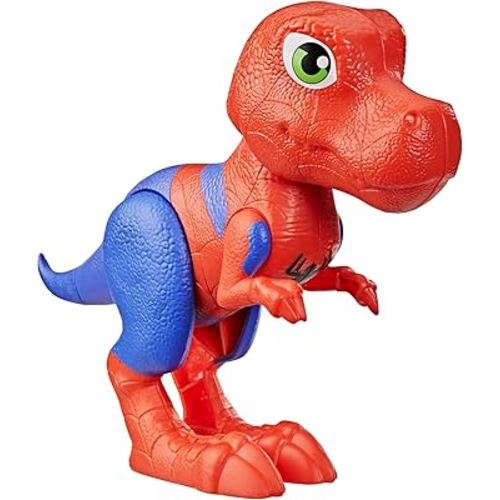 Marvel Spidey and His Amazing Friends Spidey-Rex Supersized Action Figure, 9-Inch (22.8 CM) Super Hero Dinosaurs Toys for Kids, Ages 3+