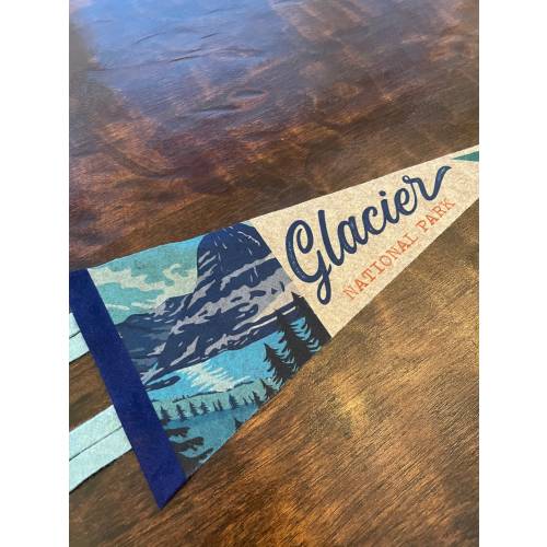 Glacier National Park Pennant
