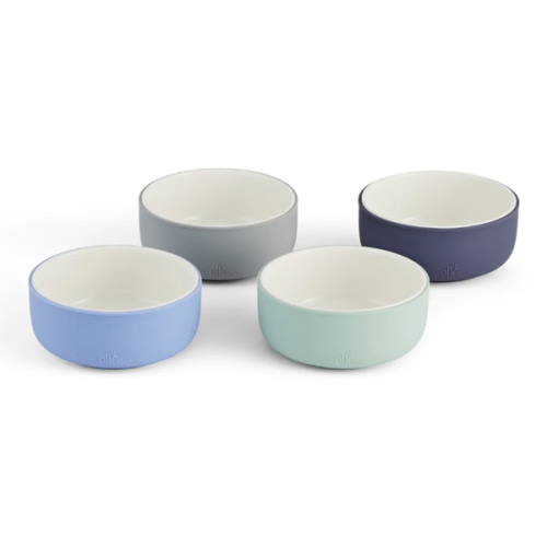 Porcelain Bowl with Silicone Sleeves