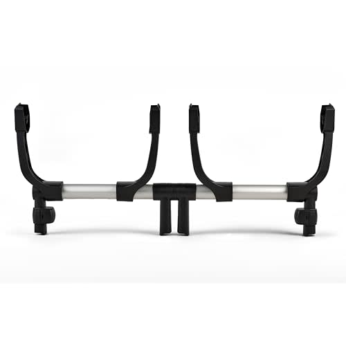 Bugaboo Donkey 6 Twin Car Seat Adapter Set for Infants | Click & Go attachment, fits Maxi-COSI, Nuna PIPA & Turtle Air car seats, dual set for twin configuration
