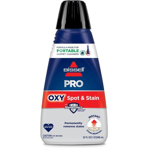 Bissell Professional Spot and Stain + Oxy Portable Machine Formula, 32 oz, Single, 32 Fl Oz