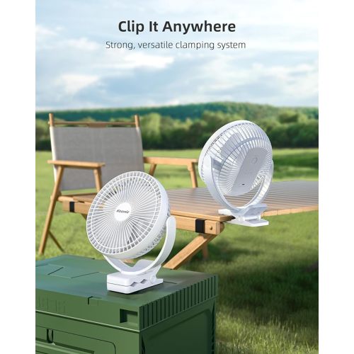 Portable fan for Beach, USB Rechargeable