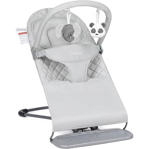 Orzbow Baby Bouncer, Portable Infant Seat for 0-12 Months, Up to 20 lbs