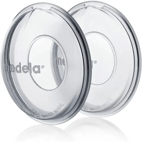 Medela Breast Milk Collection Shells, Collection Cups for Nursing and Breastfeeding Designed to Catch Excess Breastmilk, 2-Ct