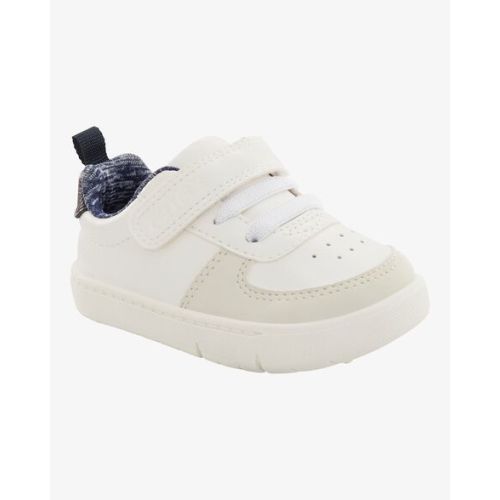 Every Step® First Walker Casual Sneakers - White - Carter's | Carter's