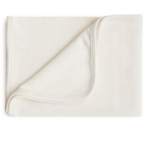 Mushie Ribbed Baby Blanket