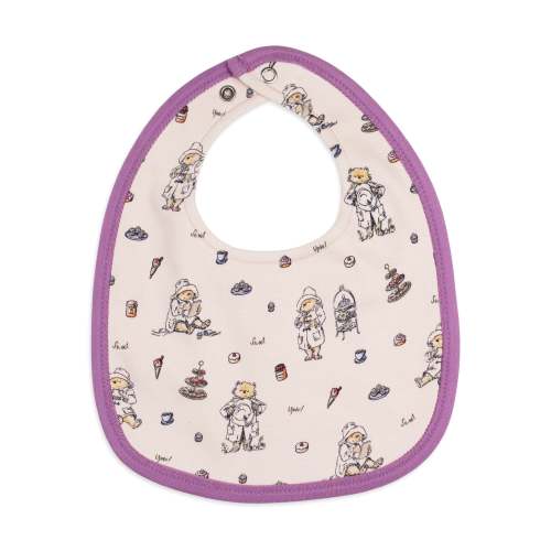 Sweet Paddington™ | Organic 2-Layer Reversible Bib – L'ovedbaby