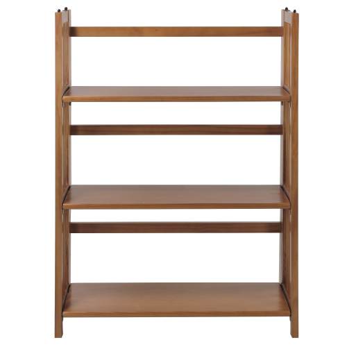 Casual Home Mission Chestnut Wood Bookcase ( 27.5-in W x 38-in H x 11.5-in D ) Stained