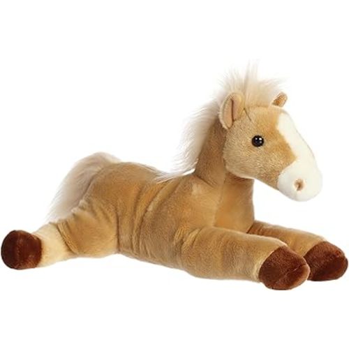Aurora® Adorable Flopsie™ Butterscotch™ Stuffed Animal - Playful Ease - Timeless Companions - Brown 12 Inches