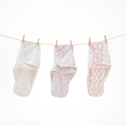essentials velboa wrap swaddles quick change 3 pack