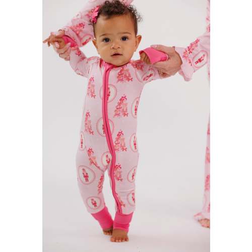 Wrapped in Bows Zipper Romper