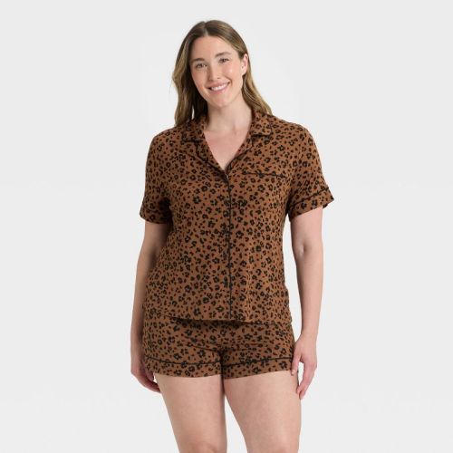 Button-Up Pajama Top